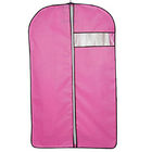 Sacos de vestuário Zippered com janela clara, sacos de vestuário de suspensão para o curso