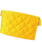 O poliéster pequeno personalizado Zippered o saco cosmético, vermelho/azul/amarelo/preto