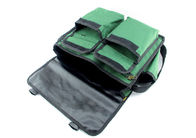 Multi-bolsos resistentes da maleta de ferramentas do eletricista do poliéster com fechamento de velcro