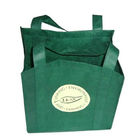 O costume imprimiu totalizadores de compra relativos à promoção dos sacos de portador no verde/, roxo/branco