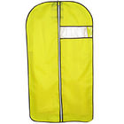 Sacos de vestuário Zippered com janela clara, sacos de vestuário de suspensão para o curso