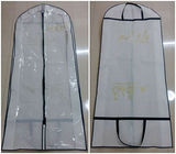Impressão de tela de seda dobrável de suspensão longa não tecida de sacos de vestuário da roupa do punho