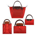Das sacolas dobráveis das senhoras da forma bolsas vermelhas do poliéster relativas à promoção
