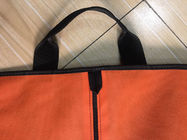 O curso do saco de vestuário do terno do punho coloriu tecido não impresso com tamanho dos grampos 115*60 cm