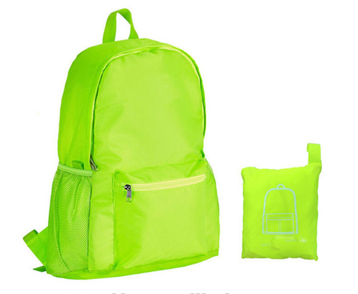 o poliéster 600D que dobra esportes exteriores Backpack para meninas/meninos da High School
